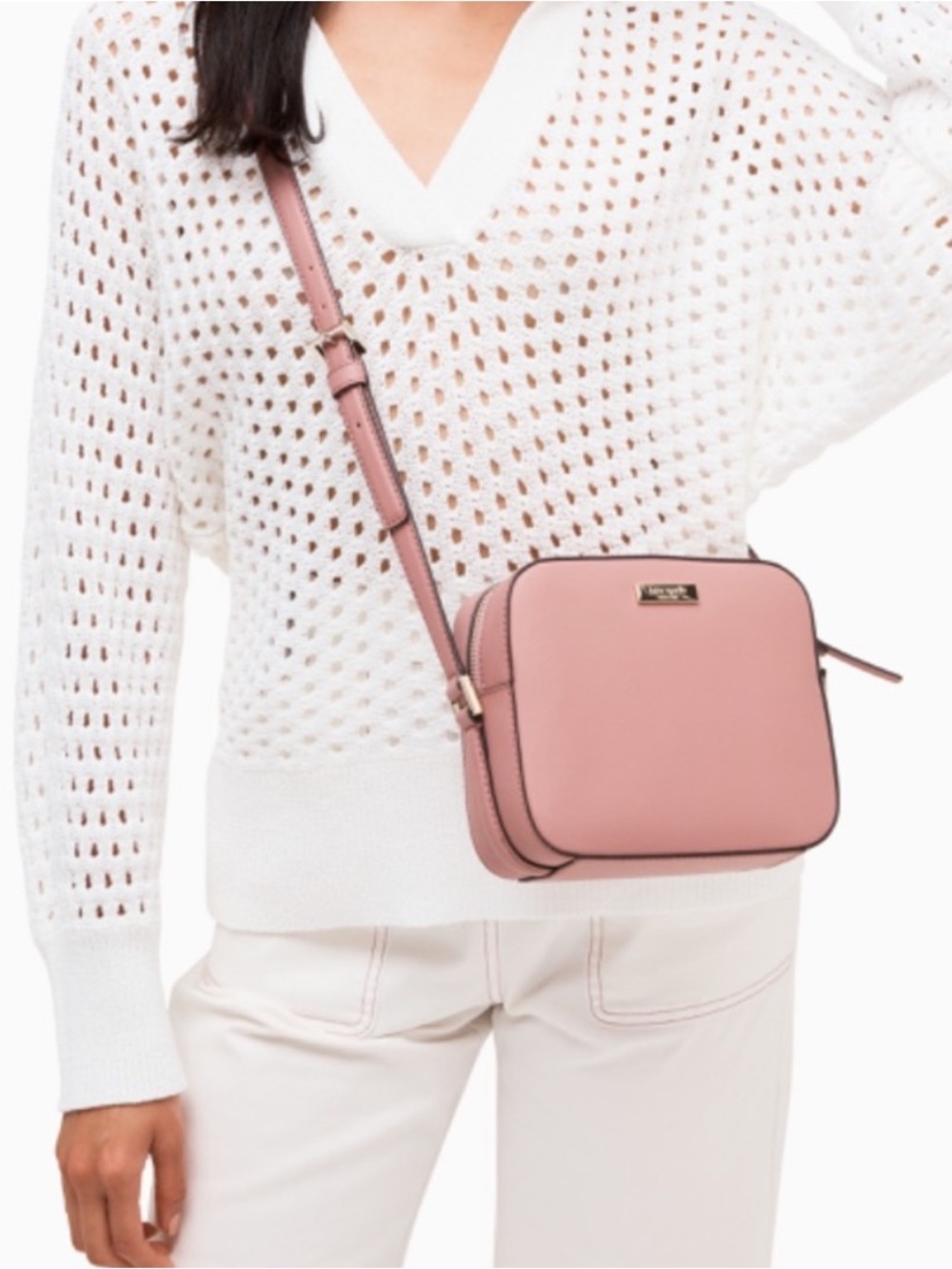 Kate Spade Cammie Newbury Lane Crossbody Purse in Dusty Peony NWOT